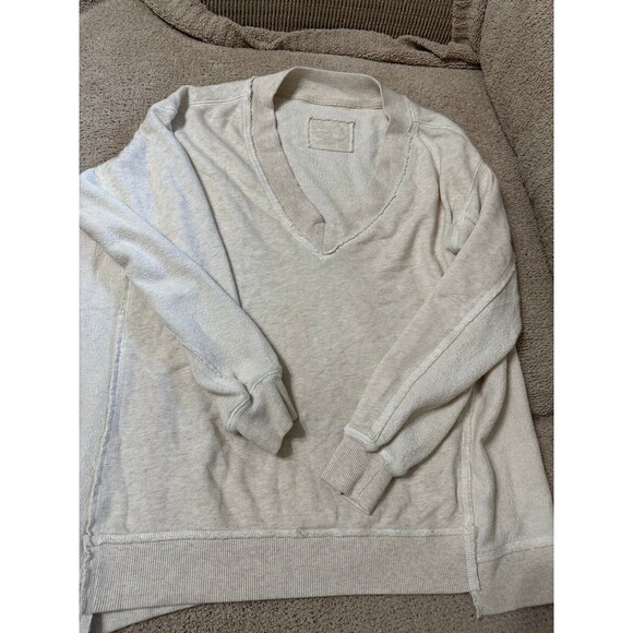 Aerie creme oversized sweater - Picture 1 of 7